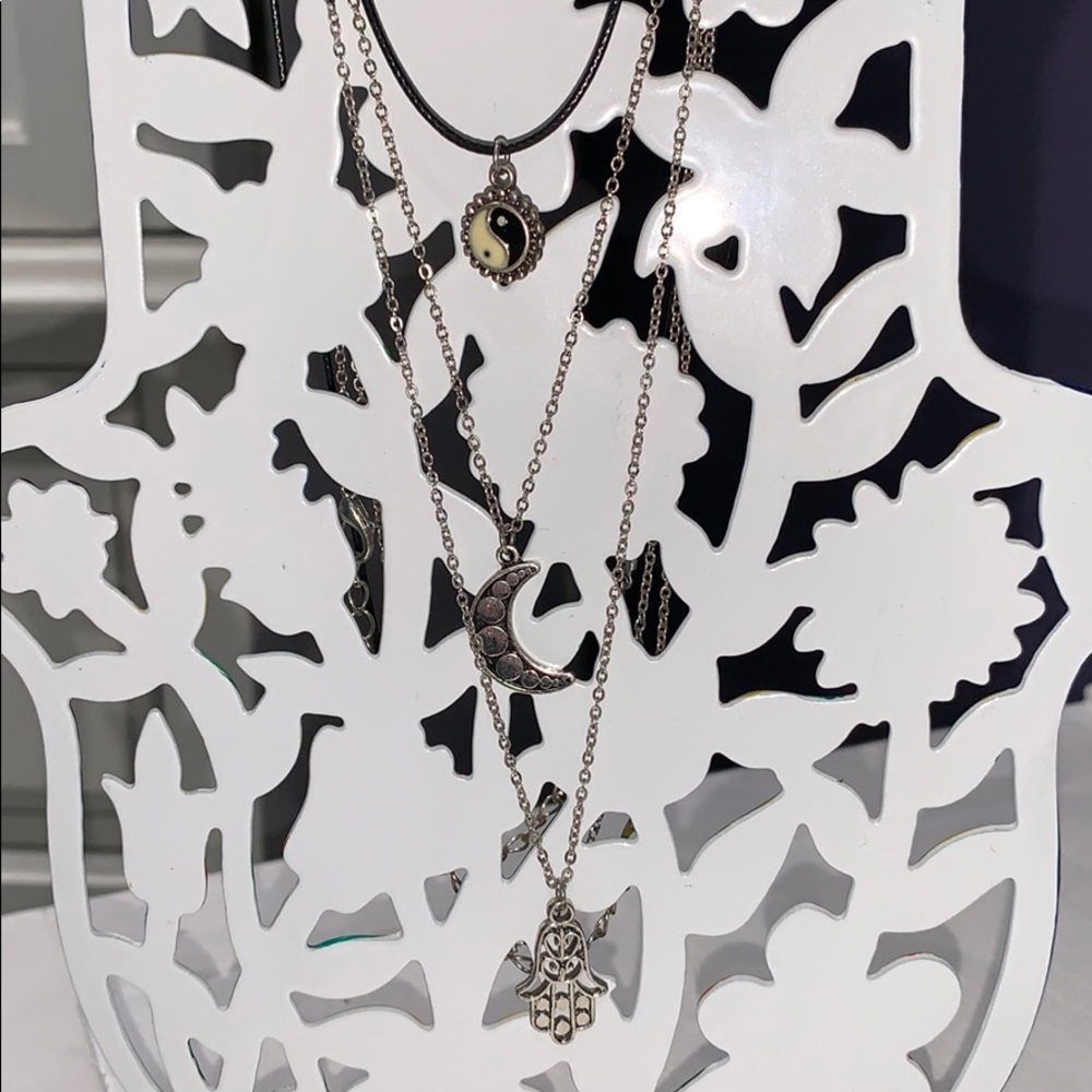 Set of 3 layered necklaces